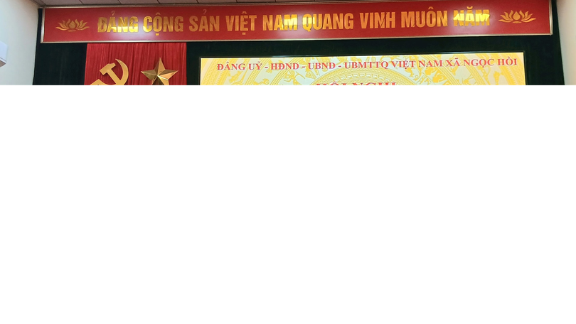 Xã Ngọc Hồi tổng kết công tác bầu cử