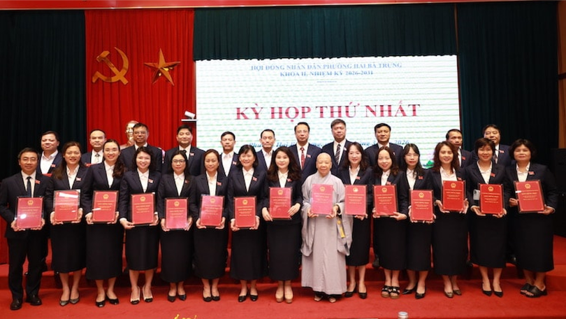 Phường Hai Bà Trưng kiện toàn bộ máy nhiệm kỳ mới