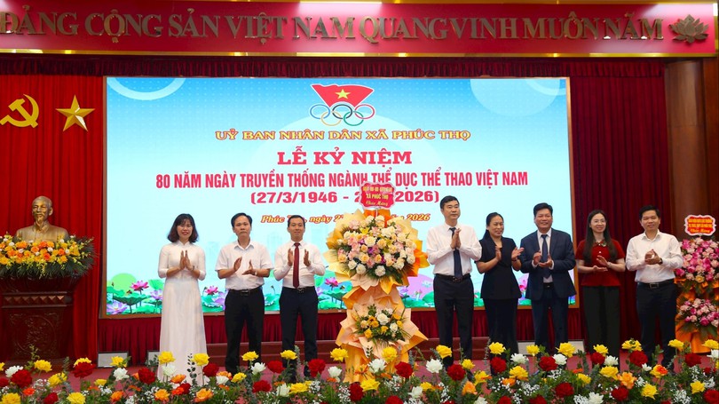 Xã Phúc Thọ kỷ niệm 80 năm ngày thể thao