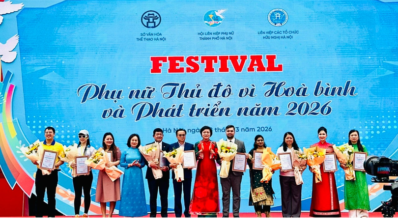 Festival ‘Phụ nữ Thủ đô vì hòa bình, phát triển’ năm 2026
