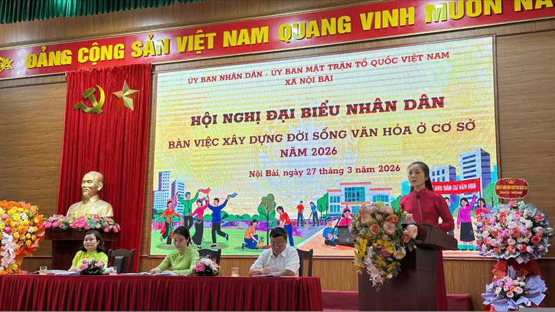 Xã Nội Bài đẩy mạnh xây dựng đời sống văn hóa từ cơ sở