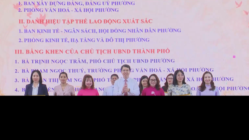 Phường Cửa Nam nhận nhận danh hiệu khen thưởng phong trào thi đua 2025