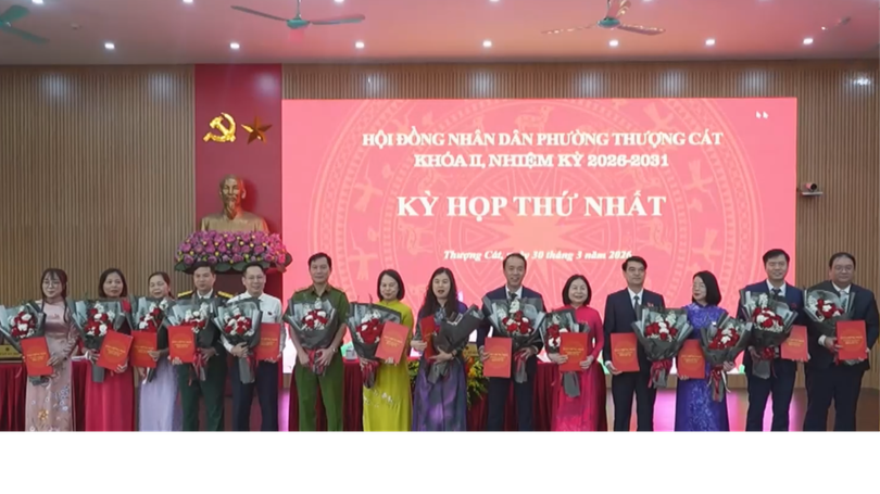 Phường Thượng Cát bầu lãnh đạo HĐND, UBND nhiệm kỳ mới