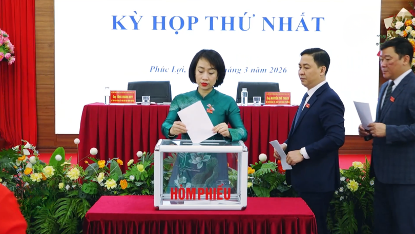 Phường Phúc Lợi bầu lãnh đạo HĐND, UBND nhiệm kỳ mới