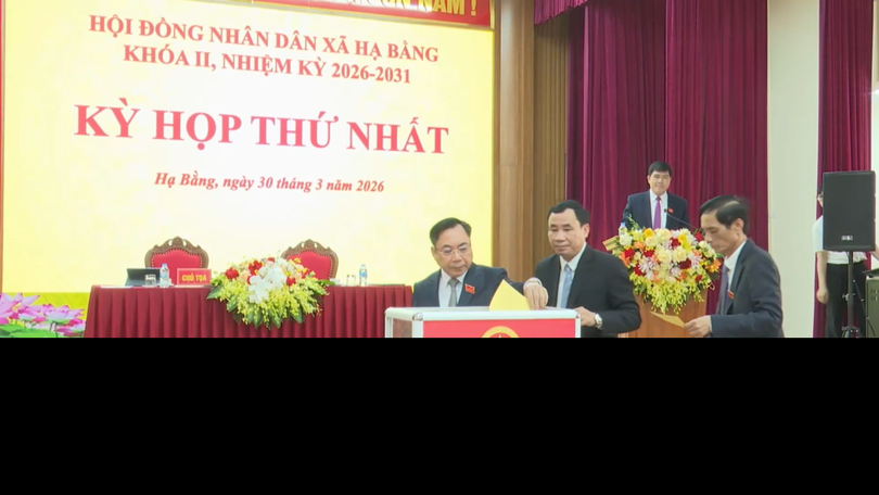 Xã Hạ Bằng bầu lãnh đạo chủ chốt nhiệm kỳ mới