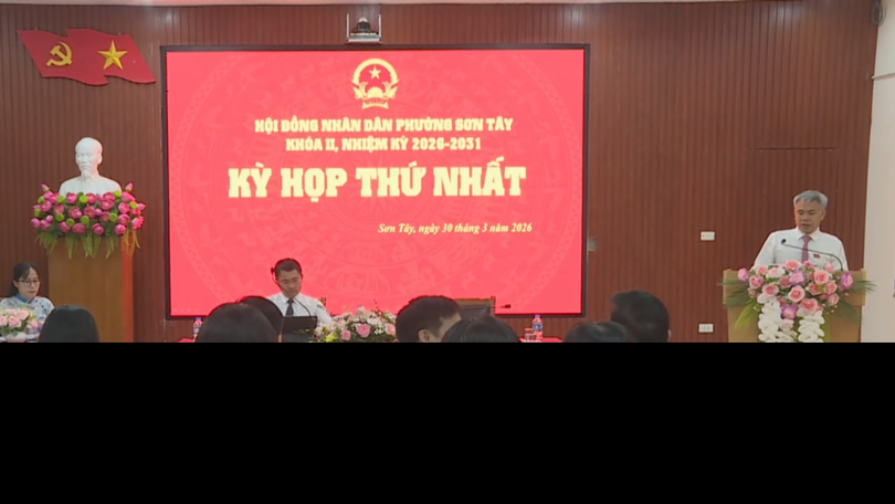 Phường Sơn Tây kiện toàn nhân sự chủ chốt nhiệm kỳ mới