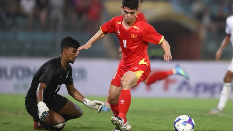 Văn Khang vắng mặt trong buổi tập của đội tuyển Việt Nam