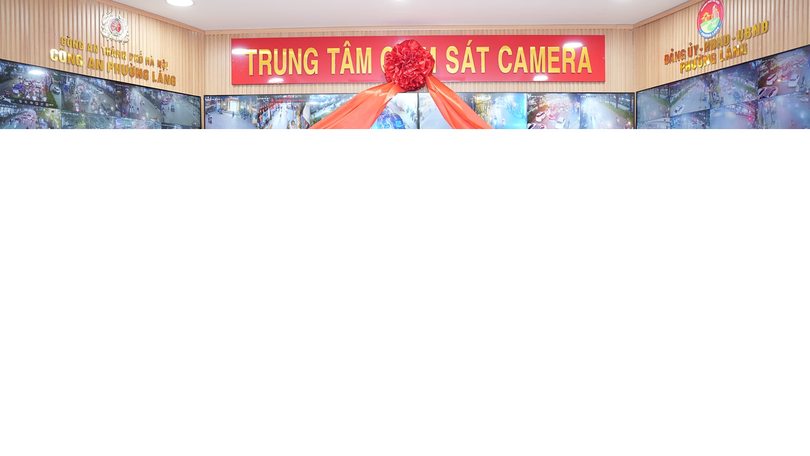 Phường Láng ra mắt Trung tâm camera giám sát