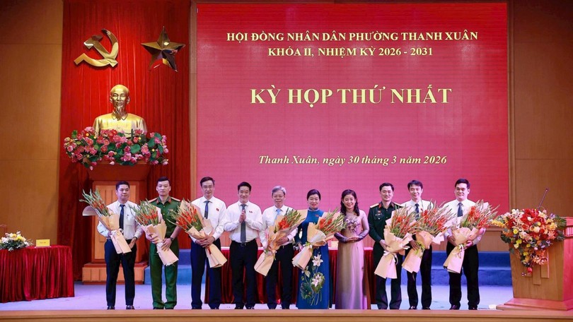 Phường Thanh Xuân kiện toàn nhân sự chủ chốt