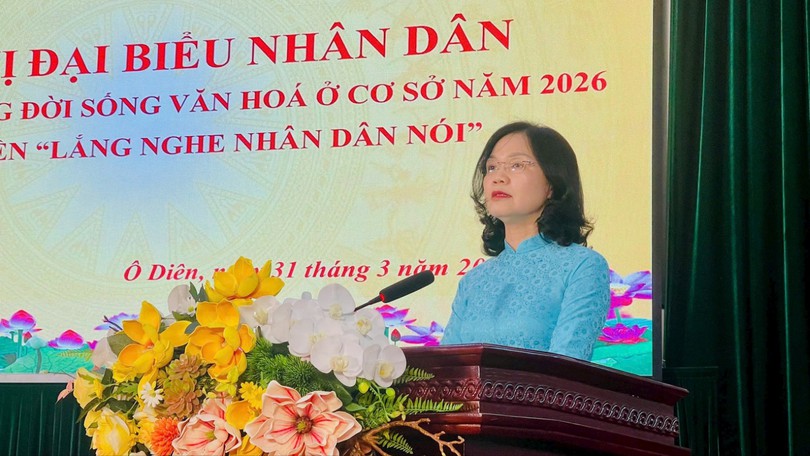 Xã Ô Diên phát động phong trào 'Sáng - xanh - sạch - đẹp' năm 2026