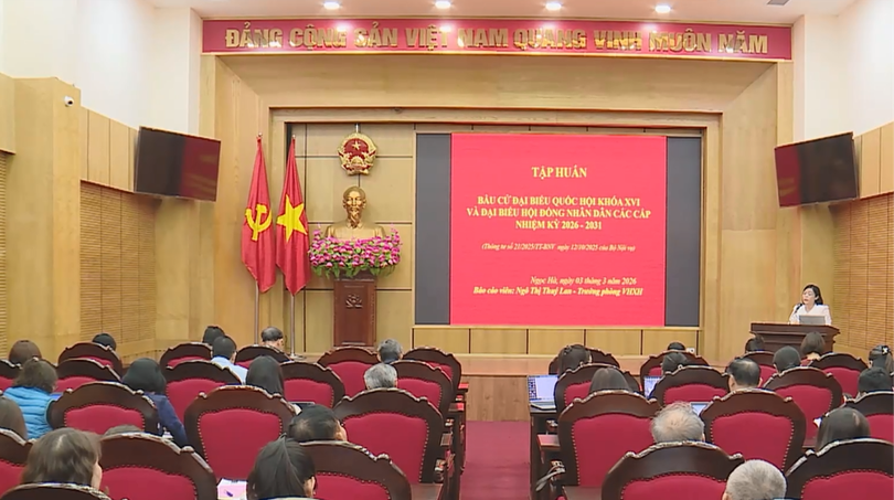 Phường Ngọc Hà đẩy mạnh tuyên truyền về bầu cử
