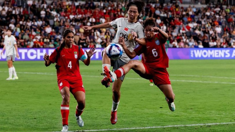 Asian Cup 2026: Tuyển nữ Trung Quốc thắng dễ tuyển nữ Bangladesh
