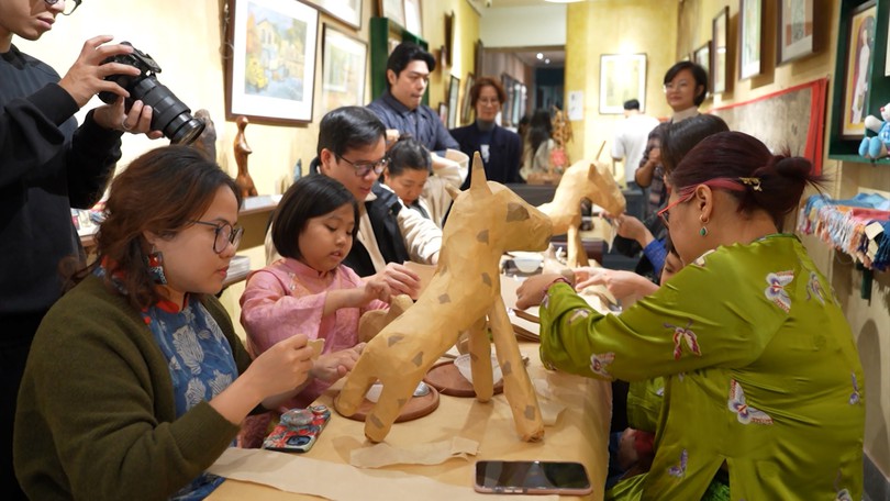 Workshop ngựa giấy dó: Khơi dậy ký ức thủ công truyền thống