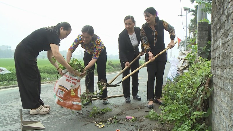 Xã Ứng Hoà lan tỏa phong trào sáng - xanh - sạch - đẹp