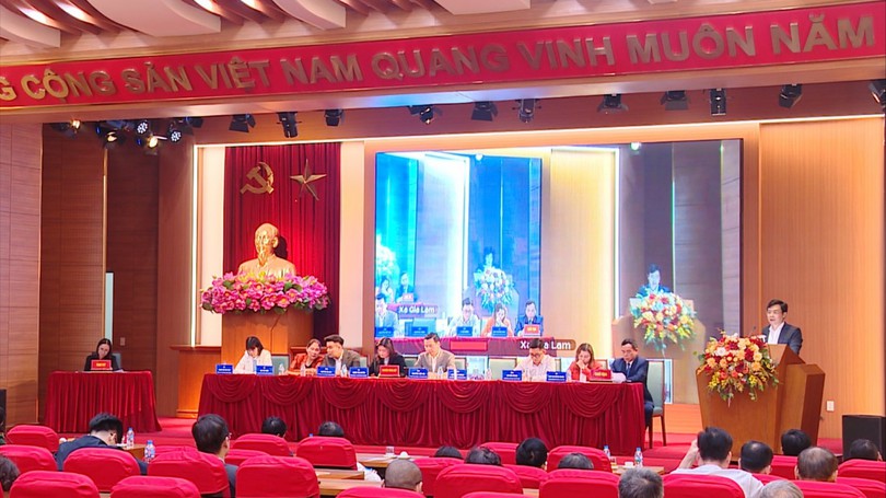 Ứng cử viên HĐND TP. Hà Nội tiếp xúc cử tri đơn vị bầu cử 28