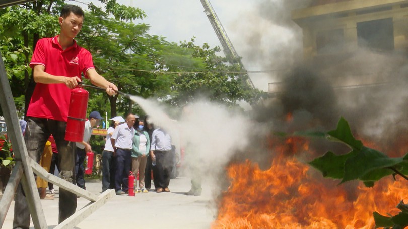 Khai báo dữ liệu quốc gia về phòng cháy chữa cháy