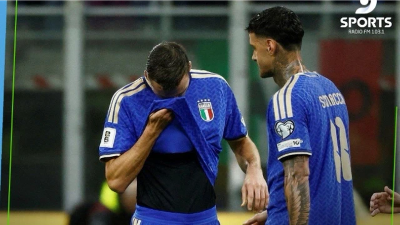 Đội tuyển Italia lần thứ ba liên tiếp vắng mặt tại VCK World Cup