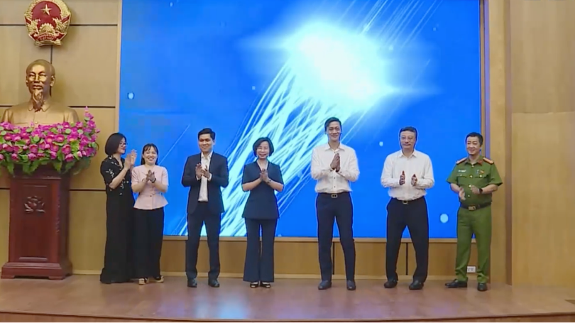 Phường Ngọc Hà ra mắt mô hình 'Cán bộ mặt trận thực chiến cùng AI'