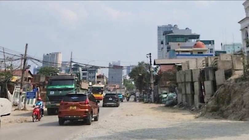 Đẩy nhanh tiến độ đường 70 kéo dài qua phường Đại Mỗ