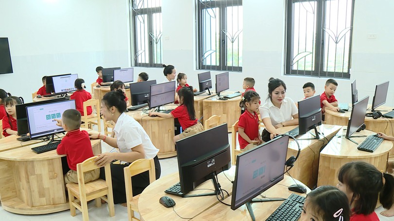 Xã Vĩnh Thanh đầu tư xây dựng phát triển giáo dục toàn diện