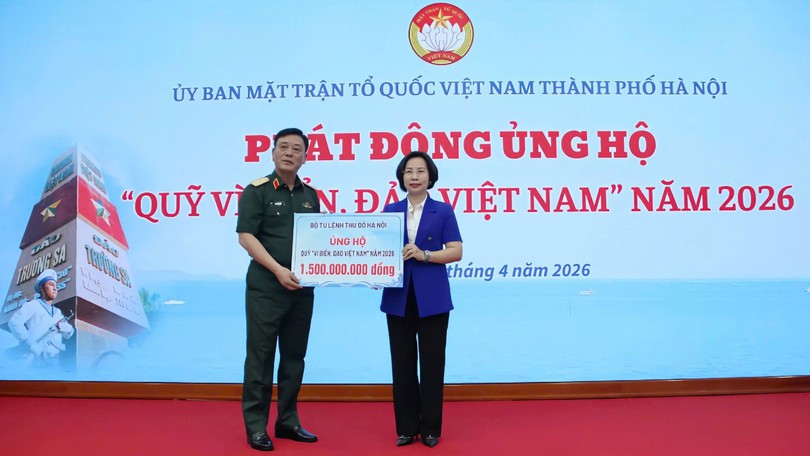 Hơn 28 tỷ đồng đăng ký ủng hộ Quỹ 'Vì biển đảo Việt Nam’ năm 2026