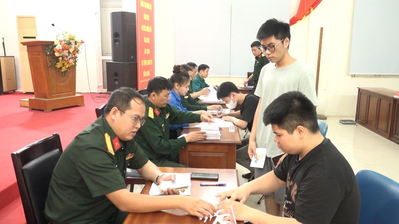 Kiến Hưng triển khai đăng ký nghĩa vụ quân sự cho công dân 17 tuổi