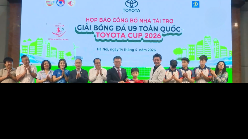 35 đội bóng tham dự giải U9 toàn quốc năm 2026
