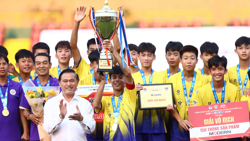 Bóng đá Hà Nội ghi dấu ấn ở Giải U15 Quốc gia