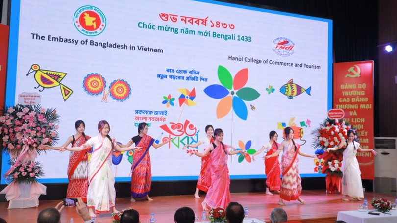 Hòa mình vào không gian Tết cổ truyền Bangladesh tại Hà Nội