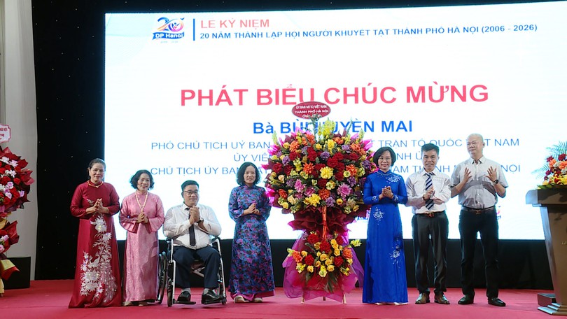 Kỷ niệm 20 năm thành lập Hội người khuyết tật thành phố Hà Nội