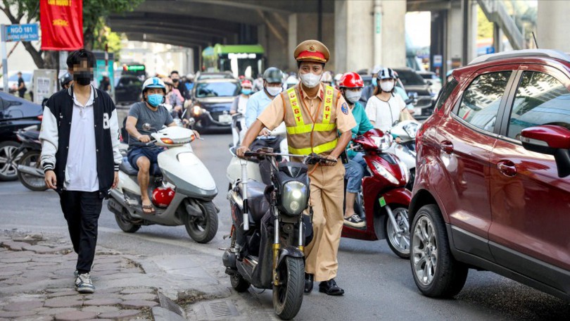 Một ngày gần 1.900 trường hợp vi phạm an toàn giao thông