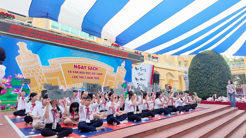 Gieo mầm tri thức từ Ngày hội sách ở An Khánh