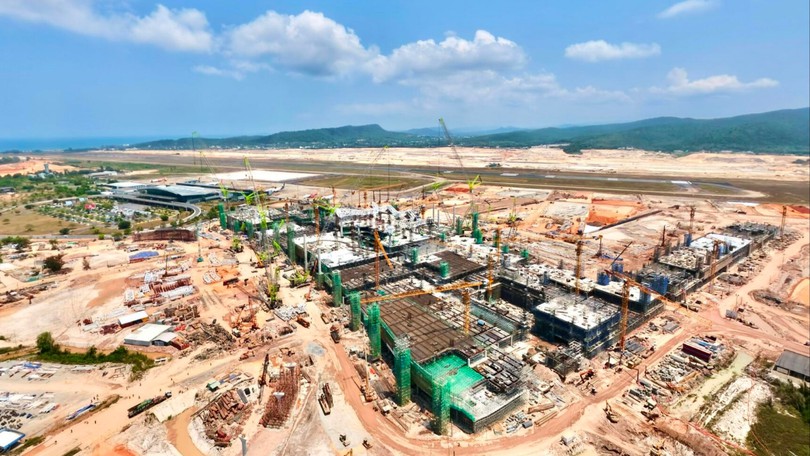 Cảng hàng không Phú Quốc hoàn thành hạng mục mở rộng đầu tiên