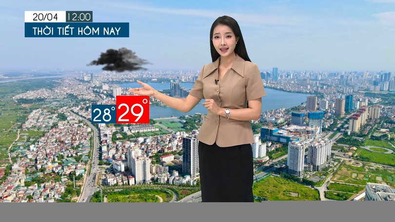 Dự báo thời tiết tối | 20/4/2026
