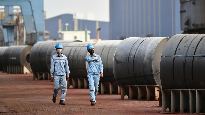 Hòa Phát: Doanh số sản phẩm thép tăng 26% trong quý I