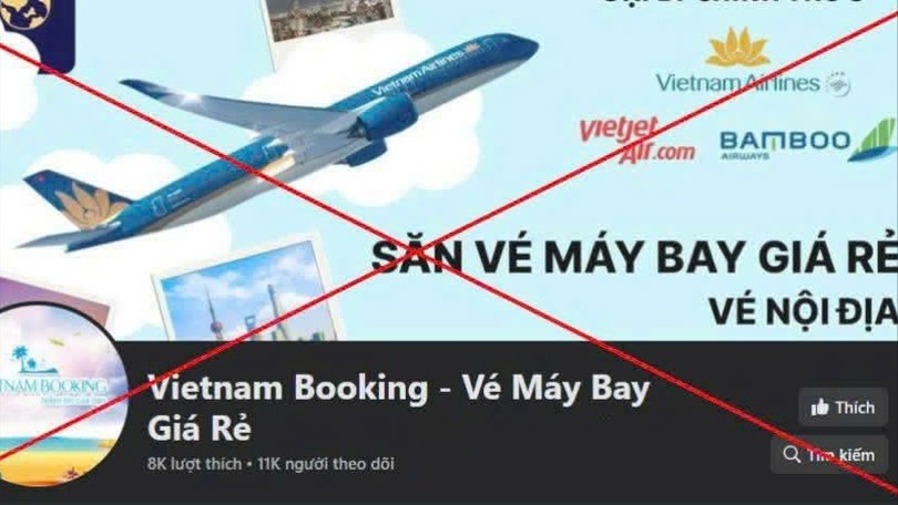 Cảnh báo mua vé máy bay rẻ trên mạng