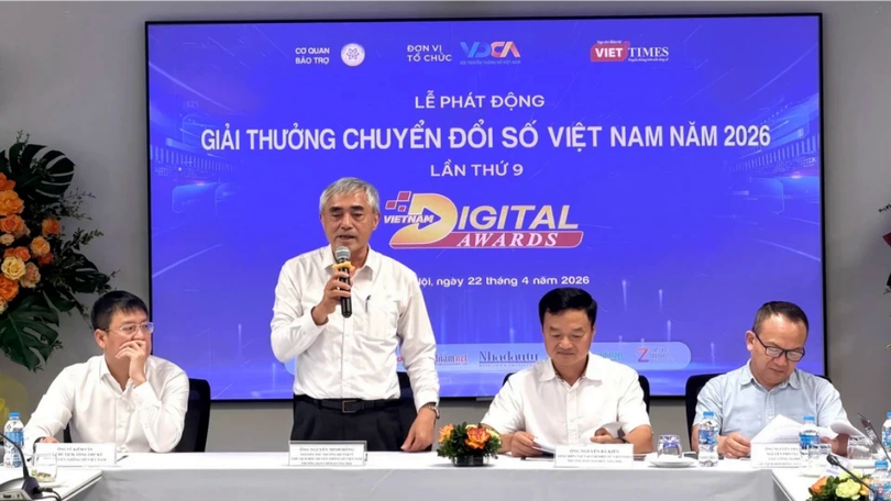 Phát động giải thưởng chuyển đổi số Việt Nam 2026
