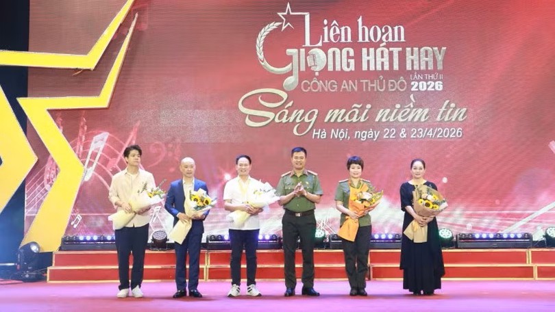 'Sáng mãi niềm tin' - giai điệu người chiến sĩ Công an Thủ đô