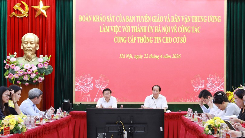 Tiếp tục hoàn thiện hệ thống thể chế về cung cấp thông tin cơ sở