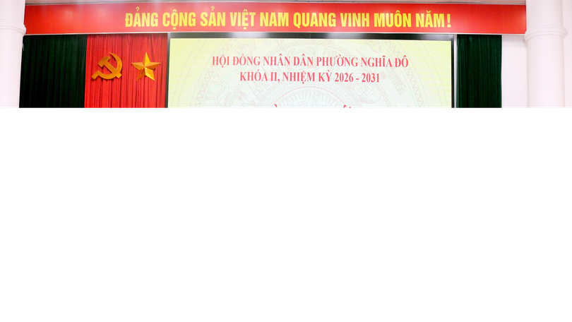 Kỳ họp thứ 2 Hội đồng nhân dân phường Nghĩa Đô