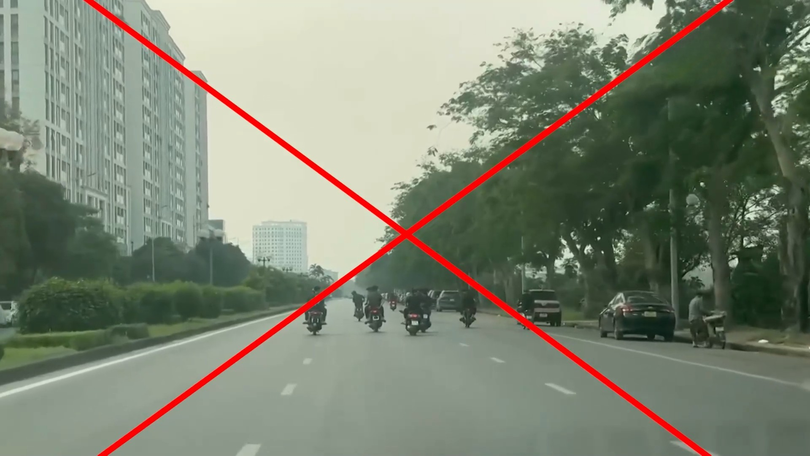 Tóm gọn nhóm 'quái xế' lạng lách trên đường phố
