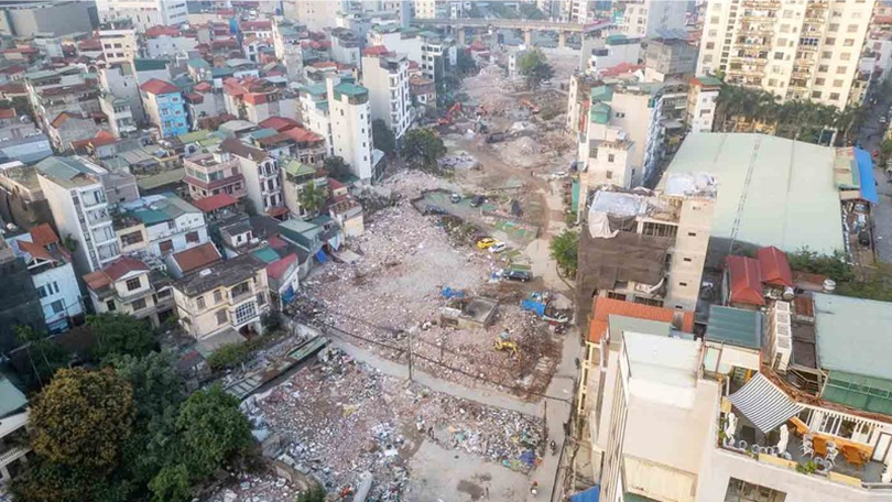 Nước rút hoàn thiện giải phóng mặt bằng đường Vành đai 2,5