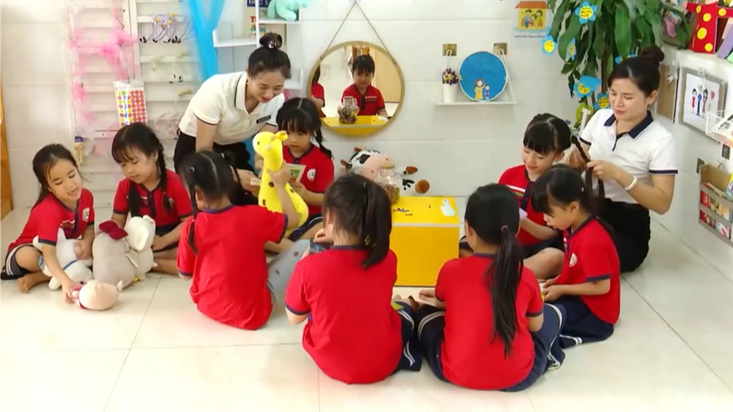 Xây dựng trường mầm non hạnh phúc - hiện đại