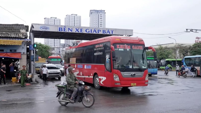 Đảm bảo an ninh trật tự khu vực bến xe Giáp Bát
