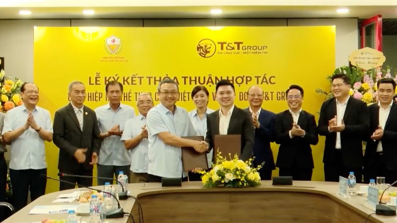 T&T Group ký thỏa thuận hợp tác với Hiệp hội thể thao CAND Việt Nam
