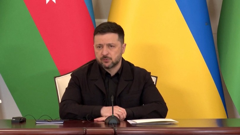 Ông Zelensky: Ukraine sẵn sàng đàm phán với Nga tại Azerbaijan