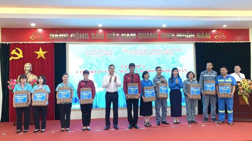 Phường Ba Đình nâng cao phúc lợi và an toàn cho người lao động