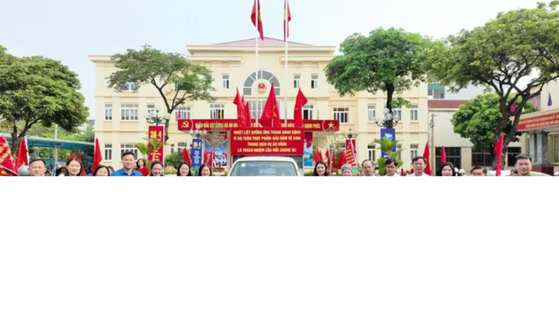 Ra quân bảo đảm an toàn thực phẩm tại xã An Khánh