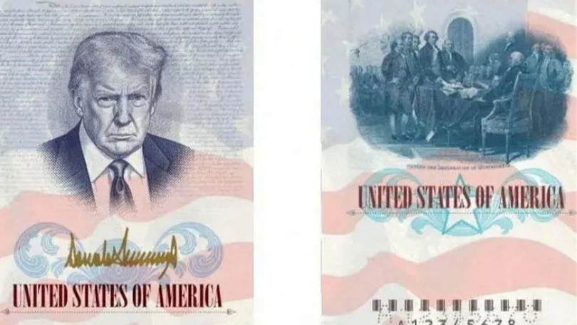 Mỹ sắp phát hành hộ chiếu in hình tổng thống Trump