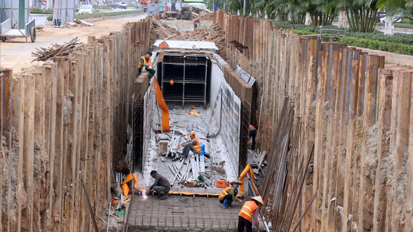 Cải tạo hạ tầng thoát nước nhiều tuyến phố trong nội đô